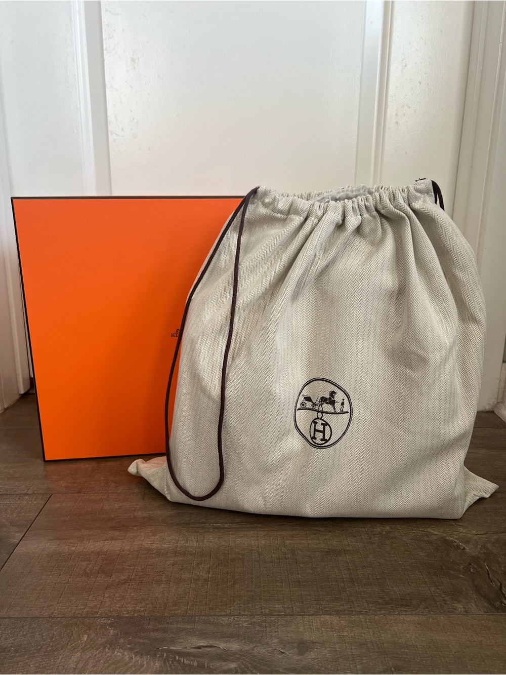 Hermès Herbag Zip RT 31 Verso Hunter Cow/Bico Officier Canvas - Picture 15 of 16